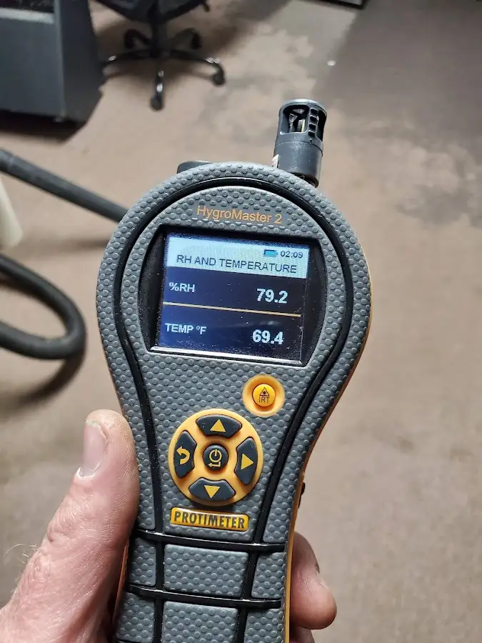 Moisture meter humidity assessment for Fire & Smoke Damage Restoration in Littlefield